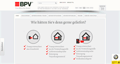 Desktop Screenshot of bpv-shop.com